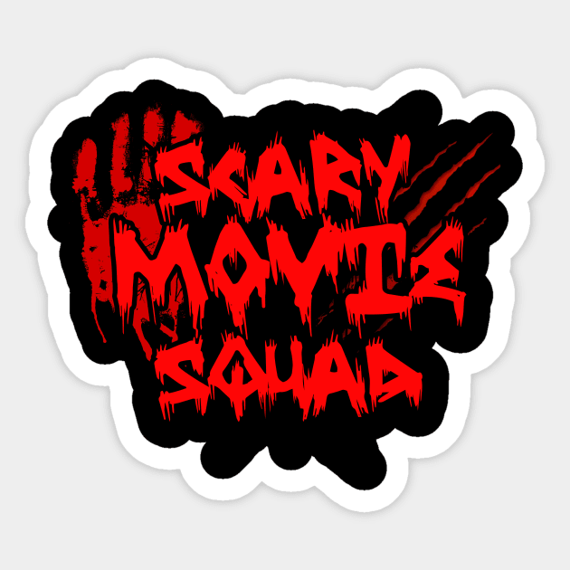 Scary Movie Squad Sticker by The PJ Campbell Network